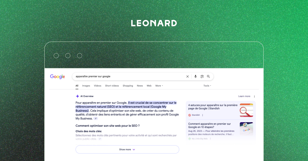 aperçu de ai overview dans google
